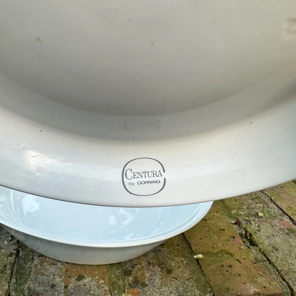 Vintage Centura by Corning White 1 Qt Saucepan Covered Casserole Lid MCM Kitchen